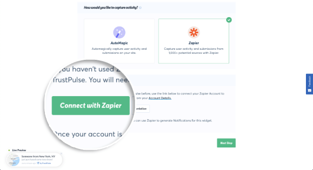 Connect with Zapier