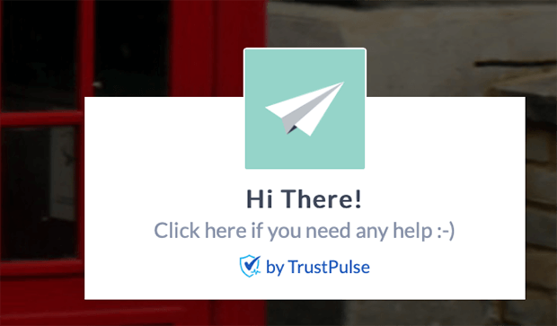 trustpulse notification user experience