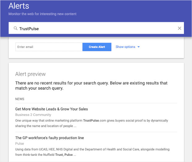 TrustPulse-in-Google-Alerts-to-track-online-reviews