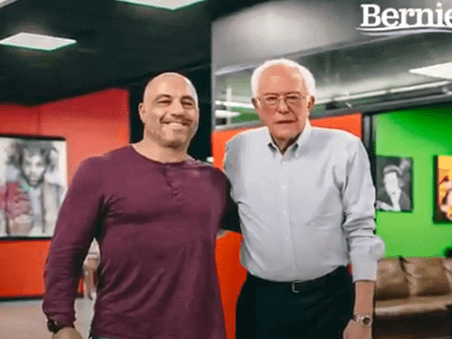 Bernie-sanders-refferal-from-joe-rogan