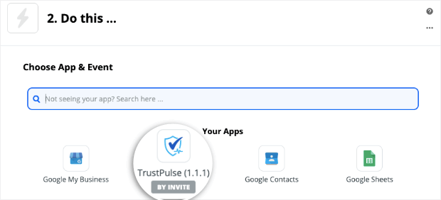 TrustPulse for Do This with Zapier