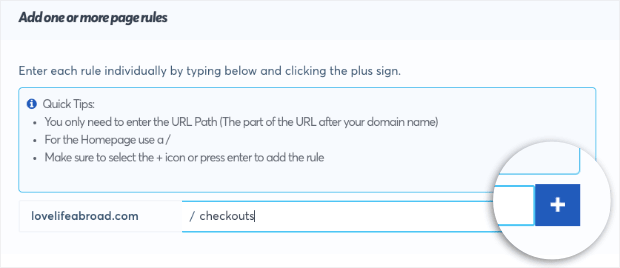 Click the plus icon to add an activity to your shopify sales notification
