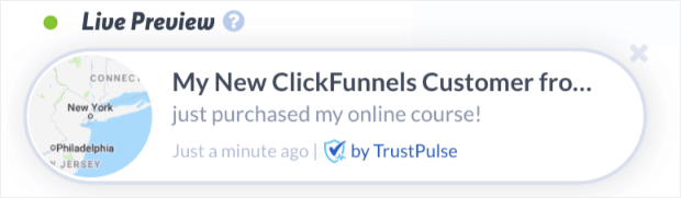clickfunnels conversion alert demo no arrow