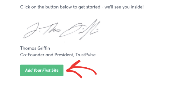 Add Your First Site to TrustPulse