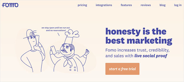 FOMO marketing tool