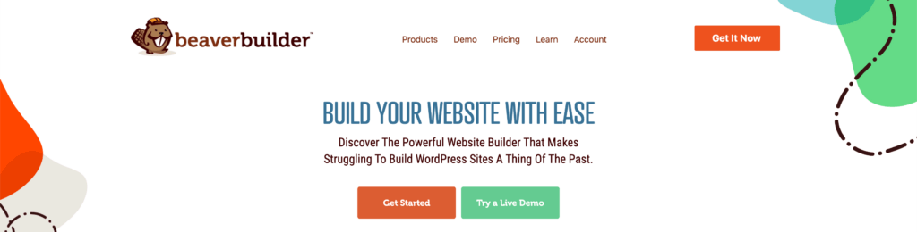 Beaver Builder - landing page plugin wordpress