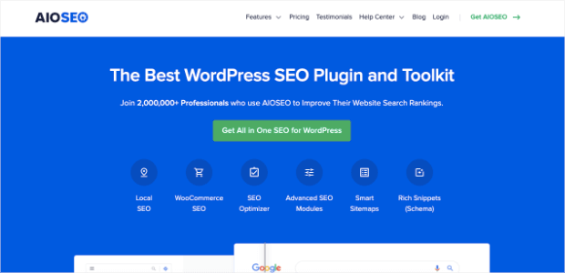 aioseo seo plugin for wordpress