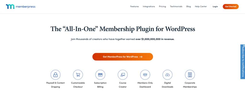 memberpress - wordpress membership plugin