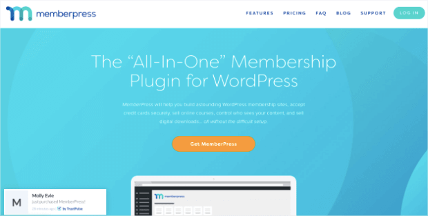 memberpress membership plugin homepage