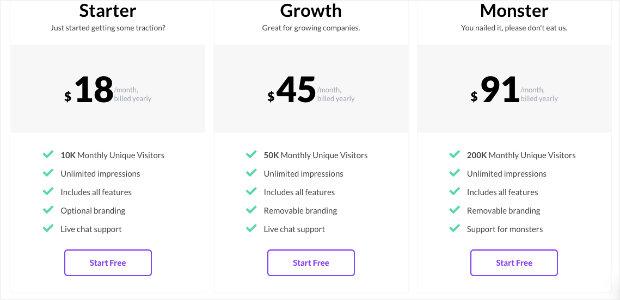 provesource pricing model