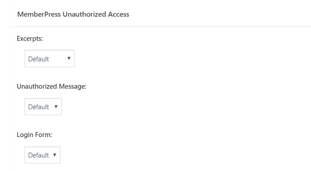 unauthorized access optionsonpost