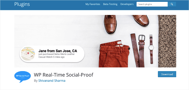 wp real time social proof-min