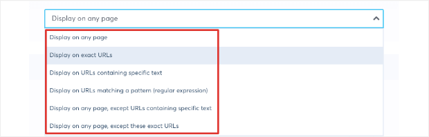 display-options-in-trustpulse