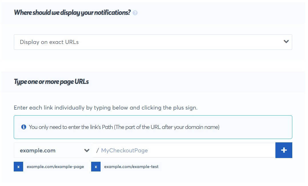 How to Modify the Display Rules of Your TrustPulse Campaign