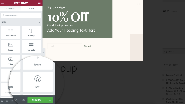 publish-your-elementor-popup