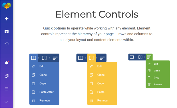 Visual Composer builder