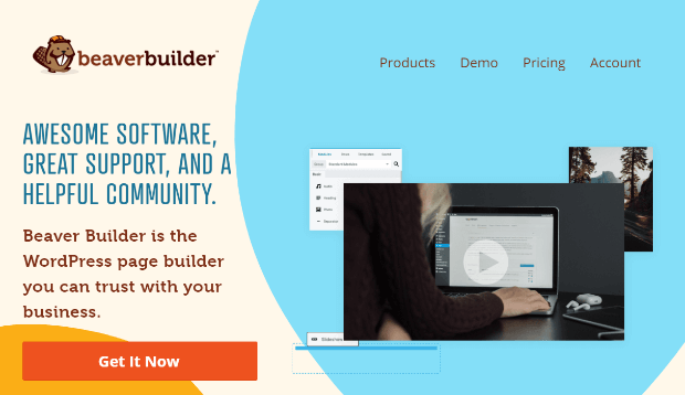 beaver builder wordpress theme builder