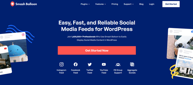 smash balloon social media feeds plugin