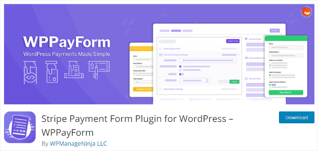 WPPayForm WordPress Stripe Plugin
