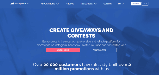 easypromo homepage