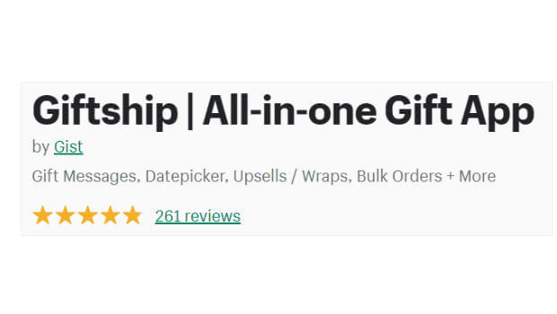 Giftship Review