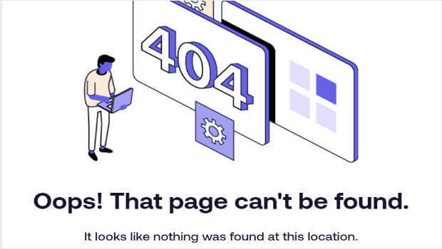 404 Error example