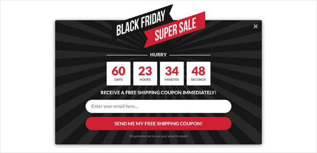 black friday sale campaign